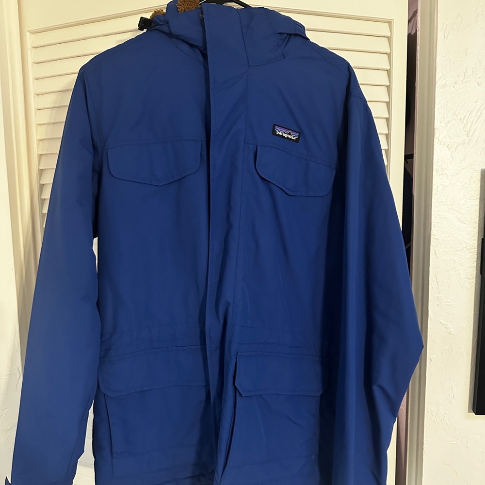 Patagonia Men's Blue Parka